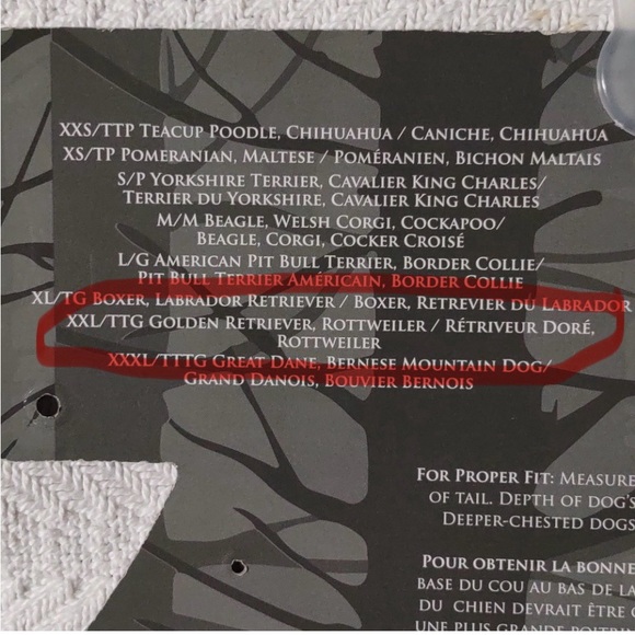 Plush Fox Costume for XXL Dog by Spooky Night - Picture 11 of 11